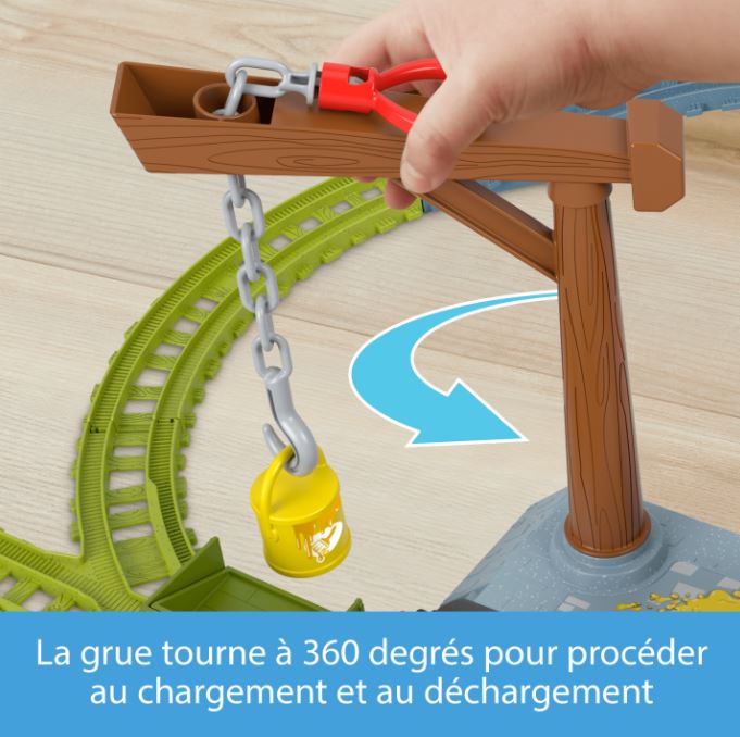 THOMAS ET SES AMIS - COFFRET LIVRAISON DE PEINTURE - CIRCUIT À CONSTRUIRE