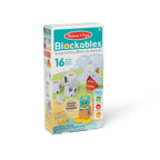 MELISSA AND DOUG - BLOCKABLES - 16-PIECE FARM FRIENDS PLAY SET