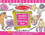 MELISSA AND DOUG - BLOC À COLORIER JUMBO - ROSE
