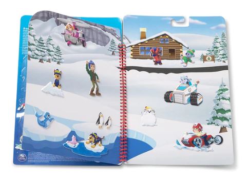 MELISSA AND DOUG - BLOC D'AUTOCOLLANTS GONFLÉS RECOLLABLES PAT'PATROUILLE