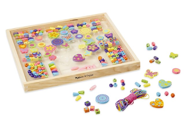 MELISSA AND DOUG - BOUQUET DE PERLES EN BOIS