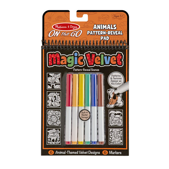 MELISSA AND DOUG - MAGIC VELVET ANIMALS