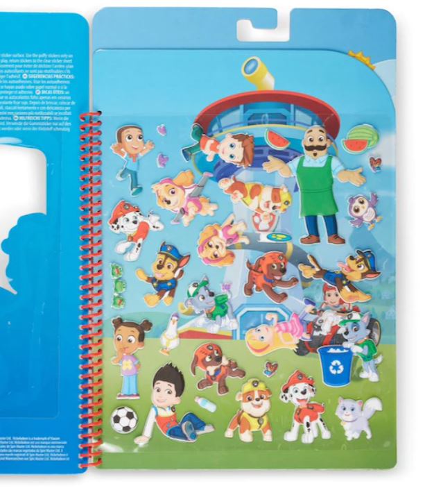 MELISSA AND DOUG - PAT'PATROUILLE AUTOCOLLANTS PUFFY RECOLLABLES - BAIE DE L'AVENTURE