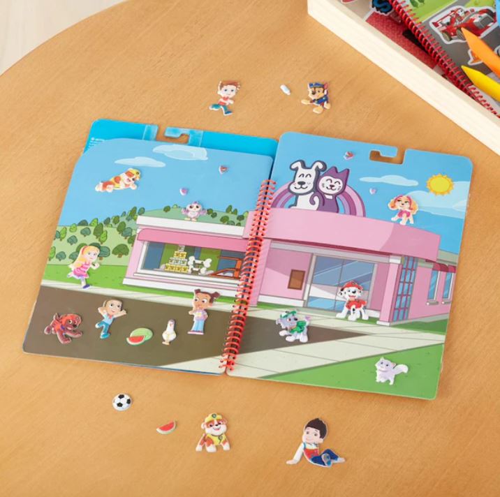 MELISSA AND DOUG - PAT'PATROUILLE AUTOCOLLANTS PUFFY RECOLLABLES - BAIE DE L'AVENTURE