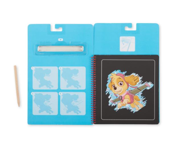 MELISSA AND DOUG - PAT'PATROUILLE SCRATCH ART BLOC À GRATTER - STELLA