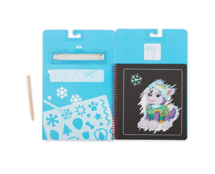 MELISSA AND DOUG - PAT'PATROUILLE SCRATCH ART BLOC À GRATTER - STELLA