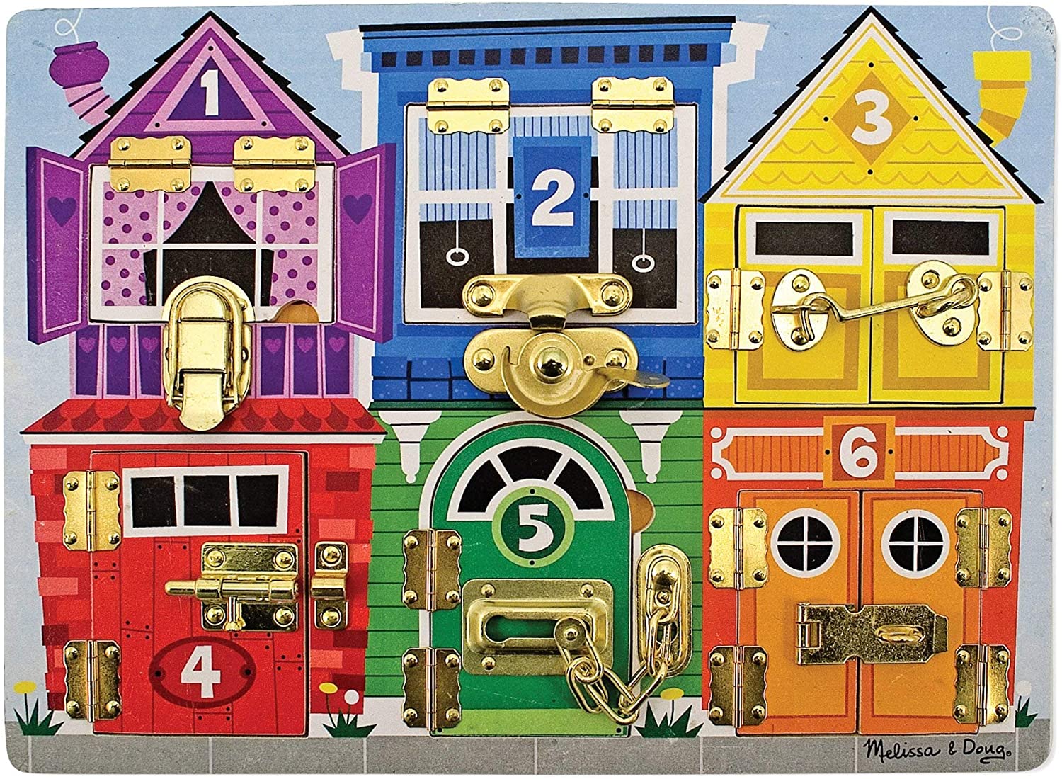 MELISSA AND DOUG - PLANCHE À VERROUS