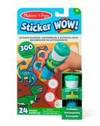MELISSA AND DOUG - STICKER WOW! - STICKER STAMPER AND ACTIVITY PAD - DINOSAUR