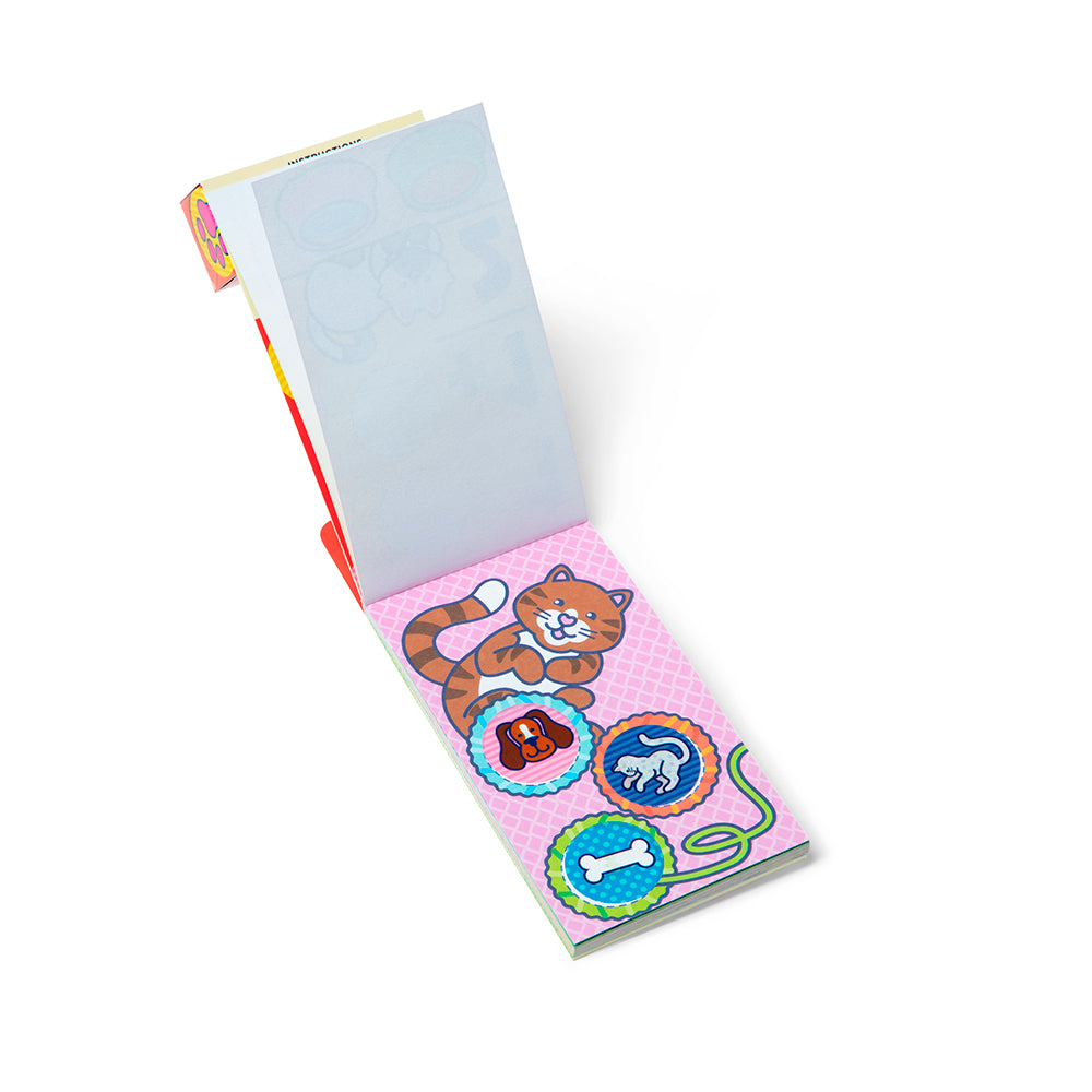 MELISSA AND DOUG - STICKER WOW! - MINI ACTIVITY PAD AND STICKER REFILL - PETS