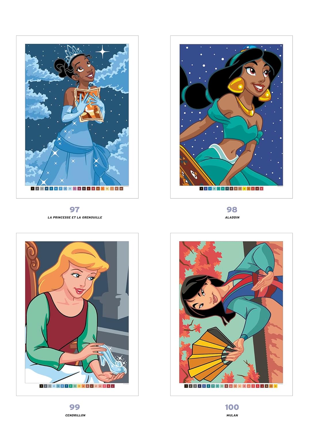COLORIAGES MYSTÈRES DISNEY - BEST OF HÉROÏNES (LE MEILLEUR DES HÉROÏNES) (LIVRE DE COLORIAGE PAR NUMÉROS)