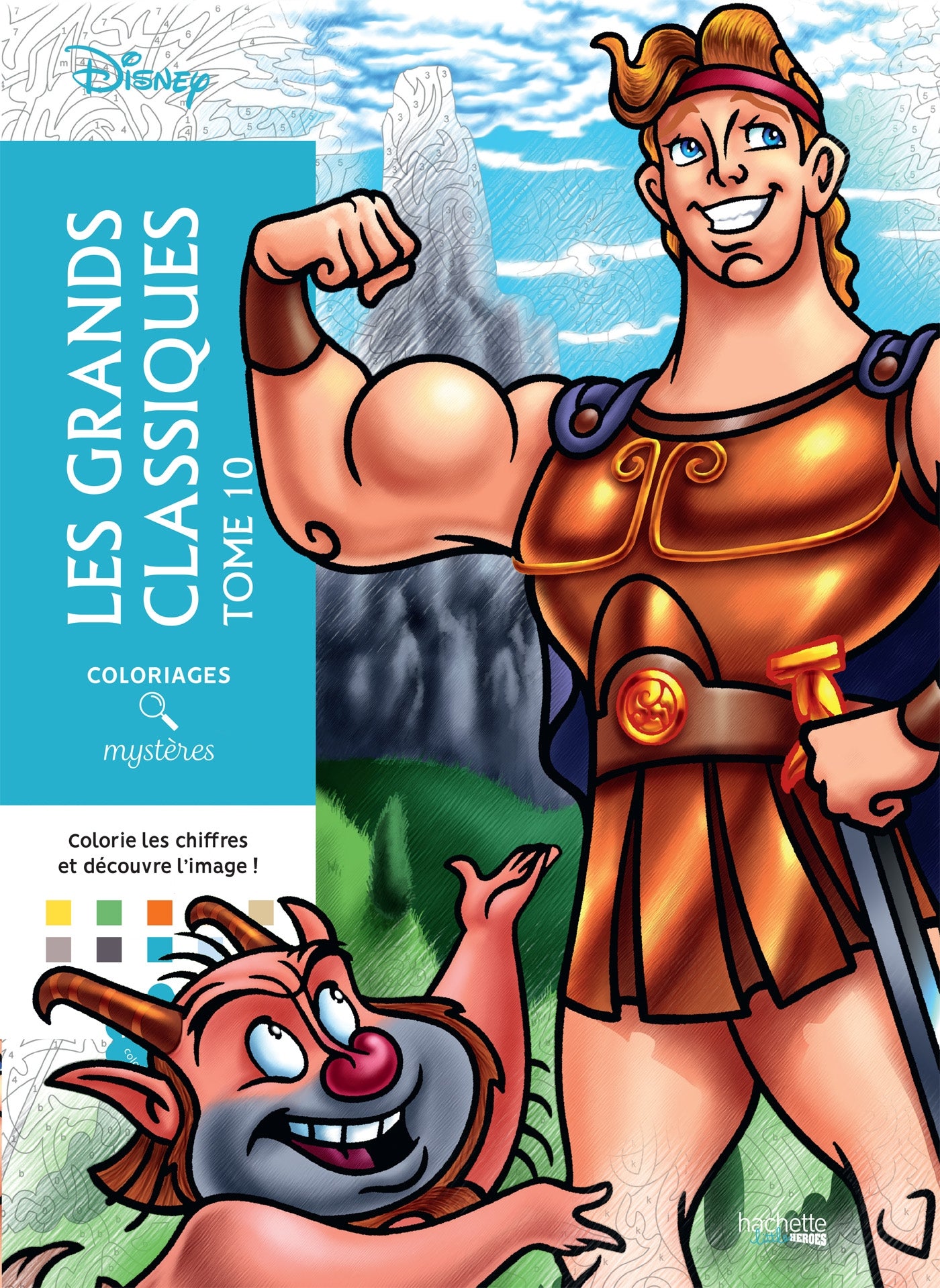 DISNEY MYSTERY COLORING - THE GREAT CLASSICS VOLUME 10 (COLOR BY NUMBER BOOK)
