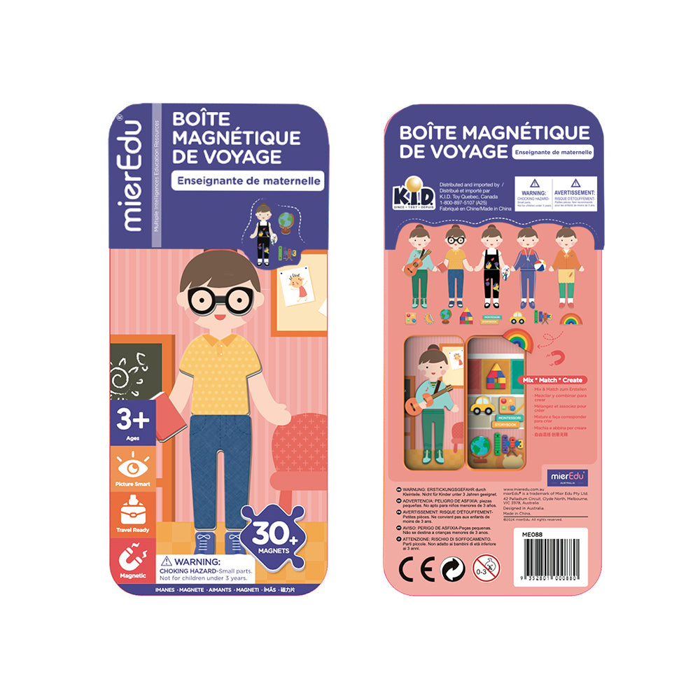 MIEREDU - TRAVEL MAGNETIC BOX - PRESCHOOL TEACHER