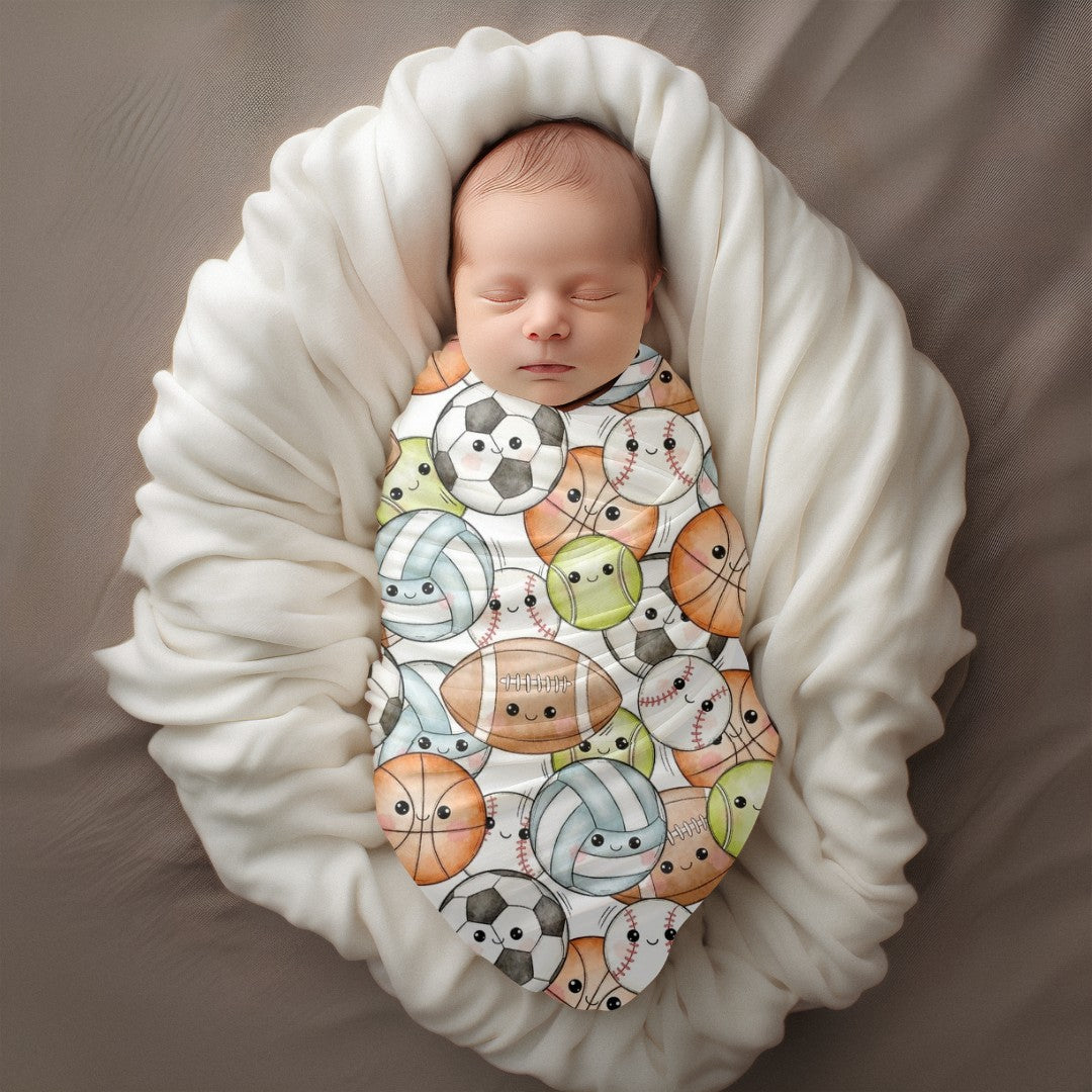 MINI BISCUIT - CLASSIC SPORTS MUSLIN (SWADDLE)