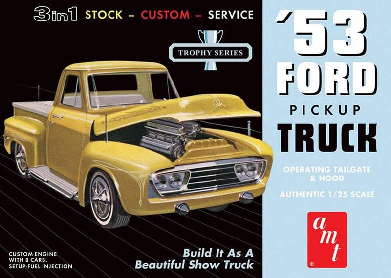 MODEL KIT - 1953 FORD PICK-UP 1/25 LEVEL 2