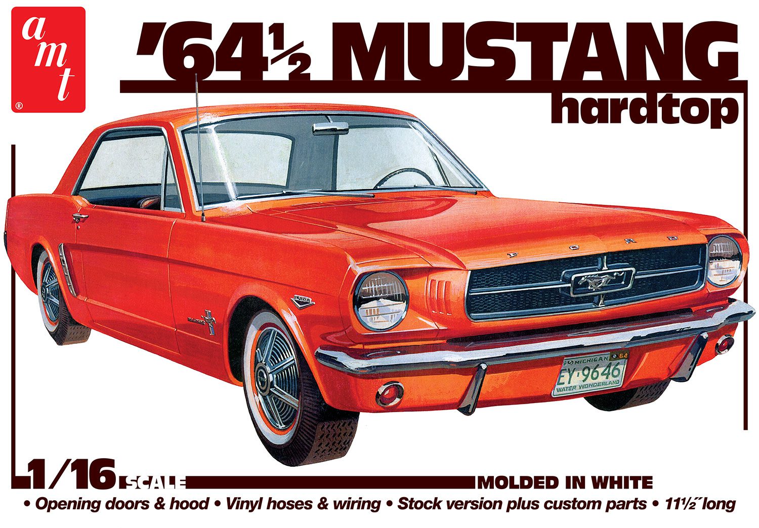 SNAPTITE - 1964 5 FORD MUSTANG COUPE 60TH ANNIVERSARY 1/16 SCALE #3