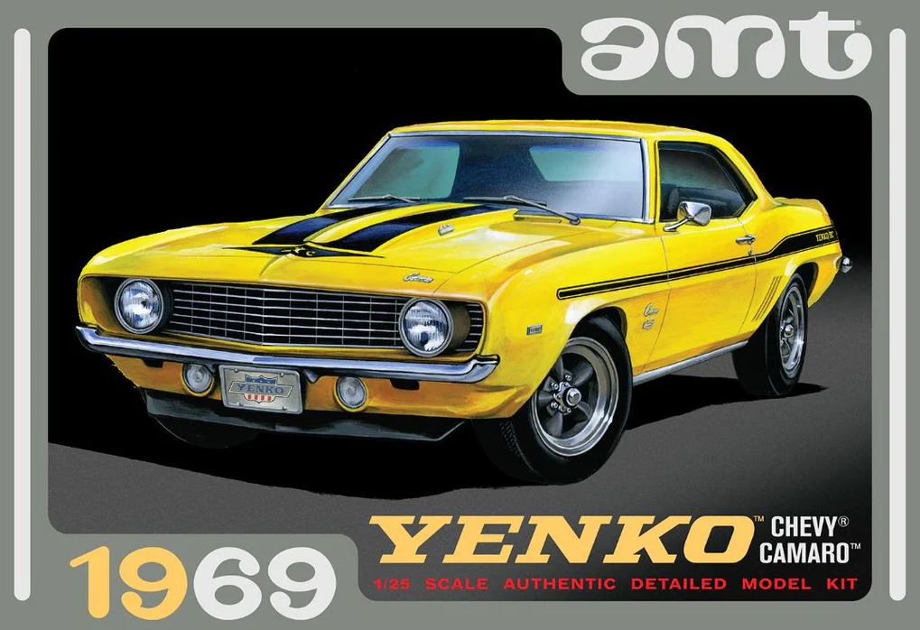 GLUE-TOGETHER MODEL - 1969 CHEVY CAMARO