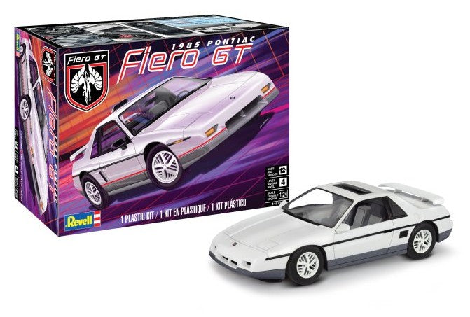 MODÈLE À COLLER - 1985 PONTIAC FIERO GT 1/24 NIVEAU #4