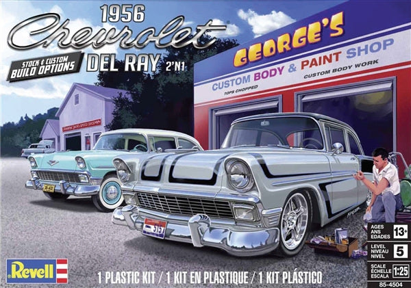 SNAPTITE - 56 CHEVY DEL RAY 2 IN 1 1/25 SCALE #5
