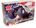 MODÈLE À COLLER - USA-1 CHEVY SILVERADO MONSTER TRUCK 1/25 NIVEAU 2