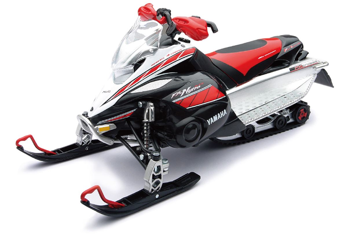 NEW-RAY - MOTONEIGE YAMAHA 1:12 ROUGE