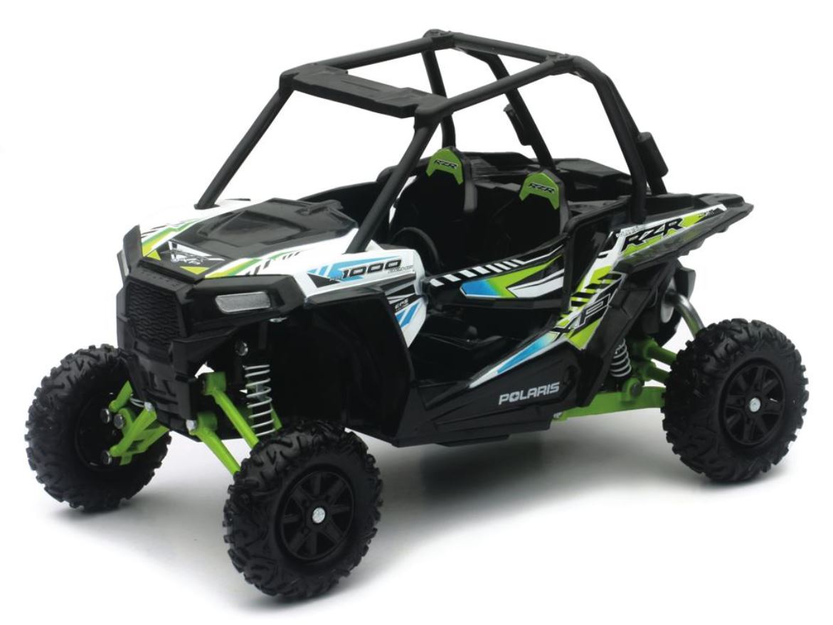 NEW-RAY - POLARIS GREEN SIDE-BY-SIDE 1:18