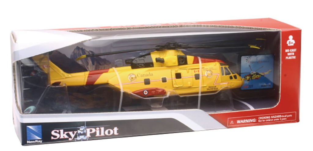 NEW-RAY - AGUSTA EH HELICOPTER CANADIAN SEARCH & RESCUE