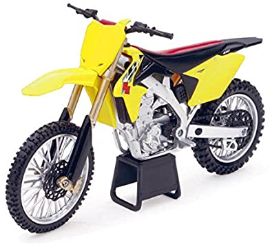 NEW-RAY MOTOCROSS SUZUKI 1:12 JAUNE