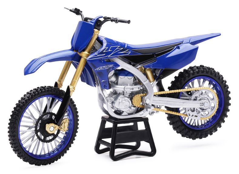 NEW-RAY MOTOCROSS YAMAHA BLUE 1:12