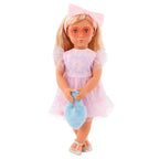 OG LUXURY OUTFIT SET - "ALL HEART" - HEART DRESS WITH ACCESSORIES FOR 18-INCH DOLL