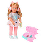 OG DE LUXE DOLL - LINZI THE TRAVELER 46CM