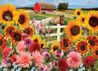 COBBLE HILL CASSE-TÊTE 1000 PIÈCES - LA FERME AUX TOURNESOLS #40208