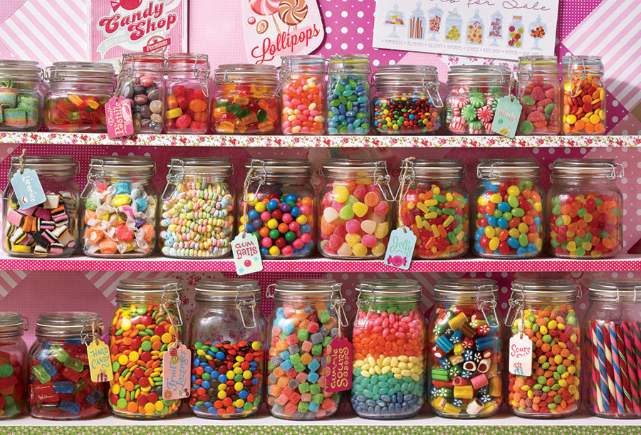 COBBLE HILL CASSE-TÊTE 2000 PIÈCES - MAGASIN DE FRIANDISES #49003