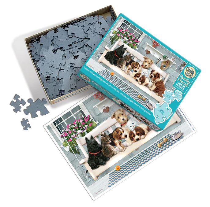 COBBLE HILL JIGSAW PUZZLE 350 PIECES - FRIENDS (FAMILY PUZZLE) #47006