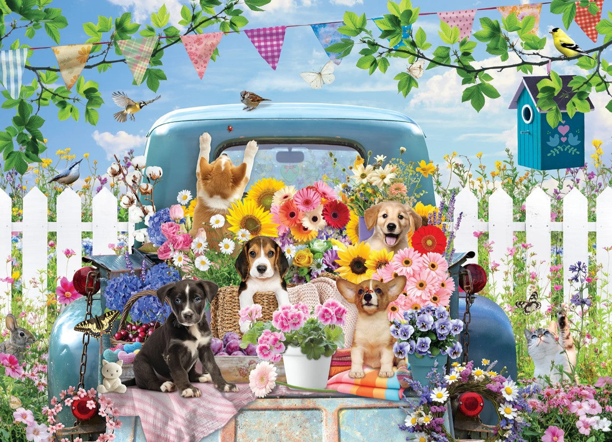 COBBLE HILL PUZZLE 500 PIECES - SUMMER FARM TRUCK #45126