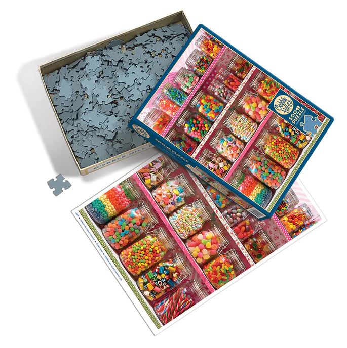 COBBLE HILL PUZZLE 500 PIECES - CANDY CUPBOARD #45031