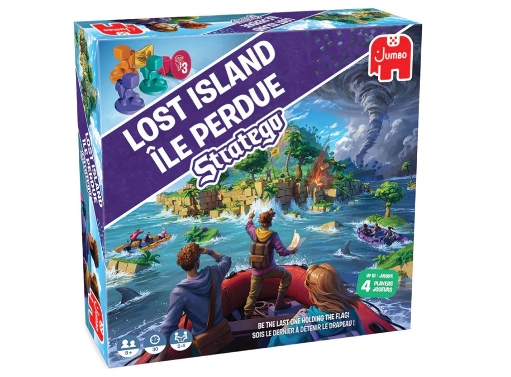 STRATEGO GAME - LOST ISLAND (BILINGUAL)