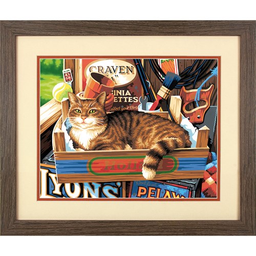 P-A-N CAT SIGN 14X11