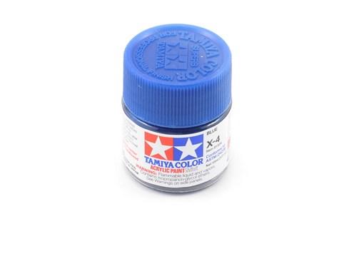TAMIYA X-4 ACRYLIC GLOSS BLUE PAINT