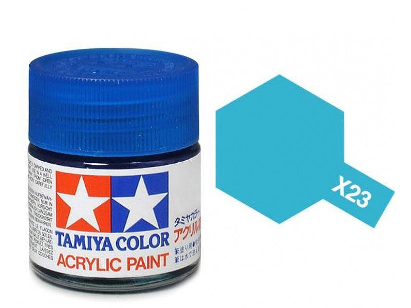 PEINTURE TAMIYA BLEU CLAIR X-23