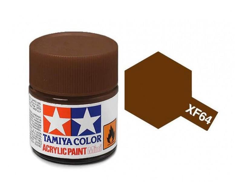 TAMIYA PAINT RED BROWN XF-64