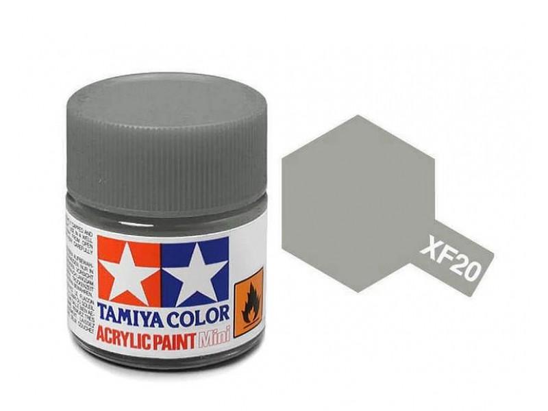 PEINTURE TAMIYA FLAT GRIS MOYEN XF-20