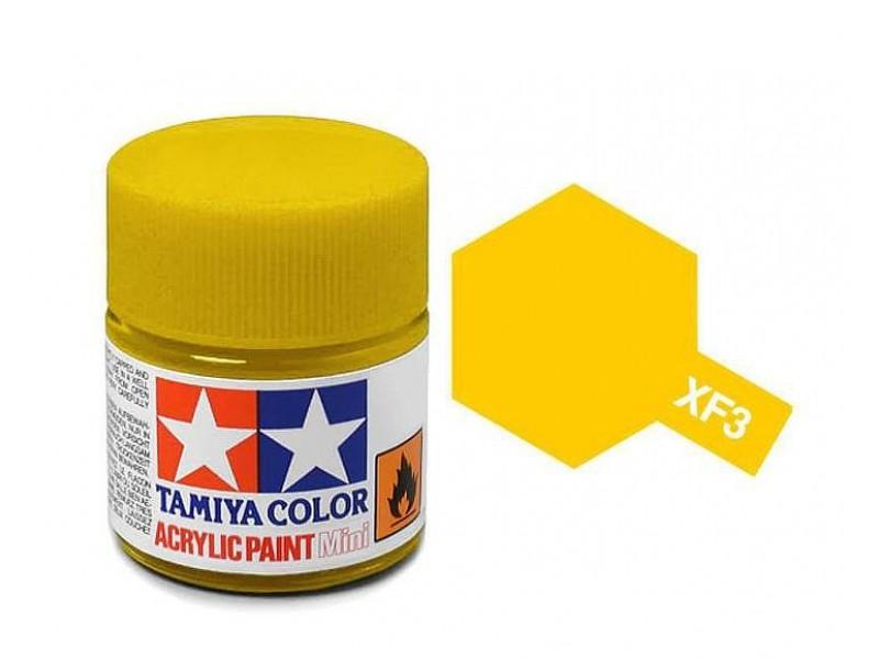 PEINTURE TAMIYA JAUNE MAT XF-3