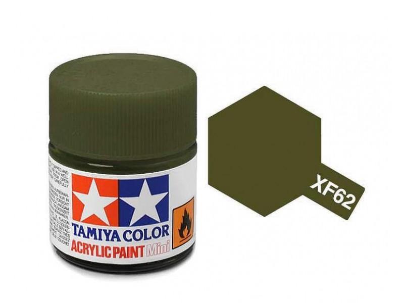 TAMIYA FLAT OLIVE XF62 PAINT