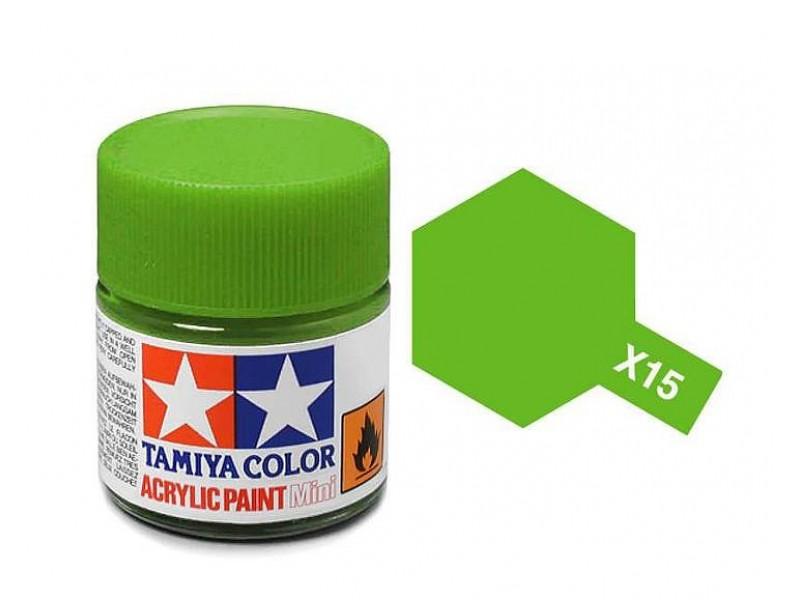 TAMIYA GLOSS GREEN X-15 PAINT