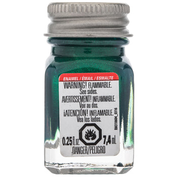 TESTORS PAINT GREEN METALLIC FLAKE