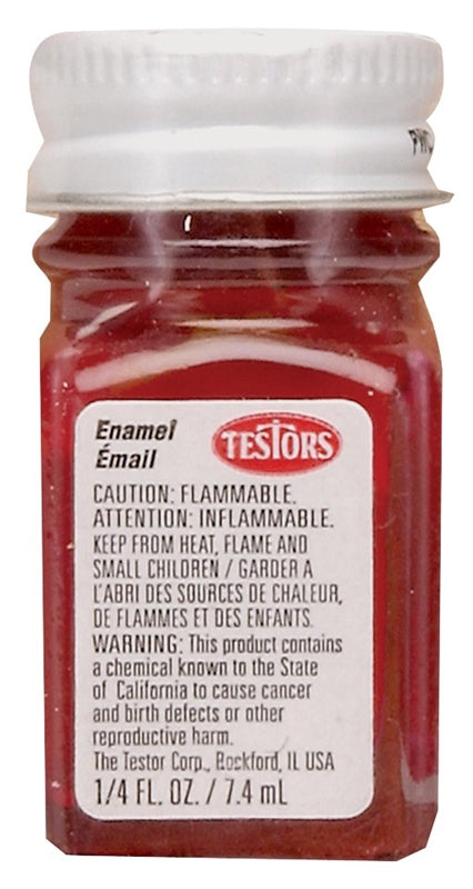 PEINTURE TESTORS ROUGE FONCÉ BRILLANT