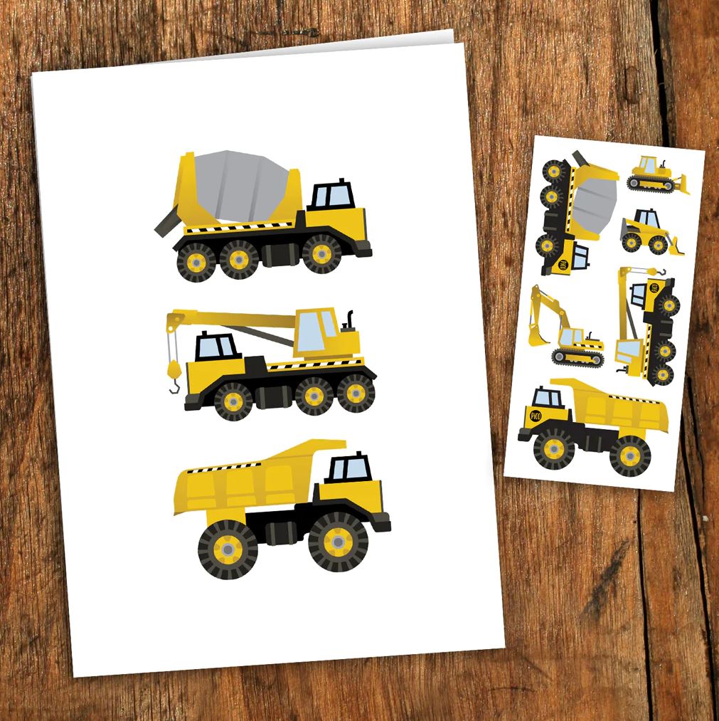 PICO TATOO - WISH CARD - BRUMMMMMM... TRUCKS