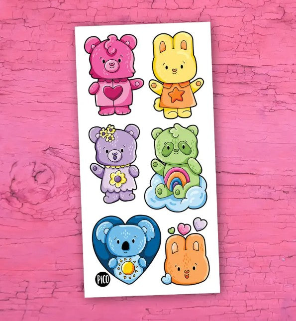 PICO TATTOO - CUDDLY ANIMALS