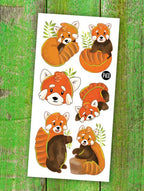 PICO TATTOO - THE CUTE RED PANDAS