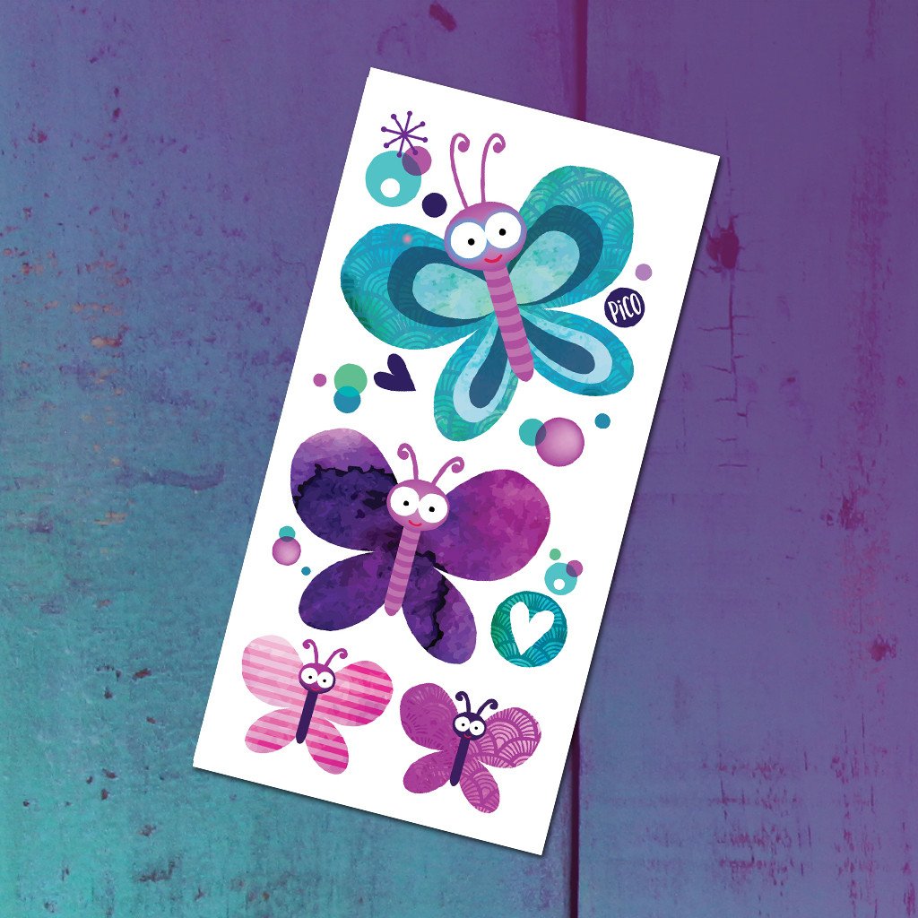 PICO TATOO - PRETTY BUTTERFLIES